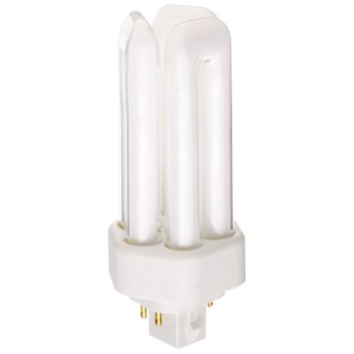 18W 120V T4 GX24q-2 Triple Tube CFL 4100K Bulb by SATCO Lighting - Starlight Lighting USA and Canada
